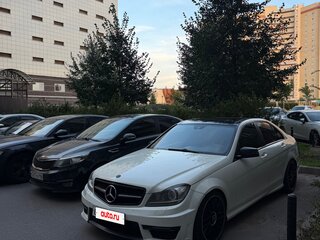 2012 Mercedes-Benz C-Класс 180 BlueEFFICIENCY III (W204) Рестайлинг, белый, 1450000 рублей, вид 2