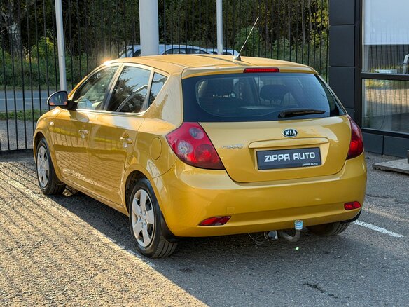 2009 Kia Ceed I, жёлтый, 499000 рублей - вид 5