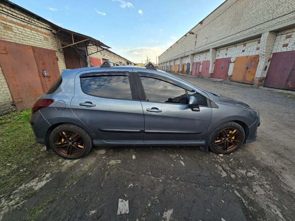 2010 Peugeot 308 I, серый - вид 2