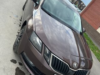 2019 Skoda Octavia III (A7) Рестайлинг, коричневый, 950000 рублей, вид 2