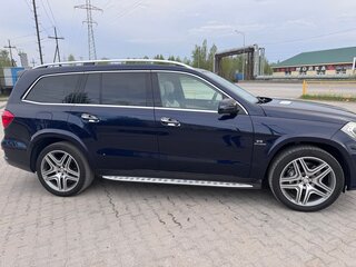2015 Mercedes-Benz GL-Класс AMG 63 AMG, синий, 3500000 рублей, вид 4