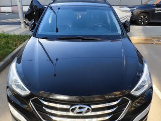2013 Hyundai Santa Fe III, чёрный, 1500000 рублей, вид 1
