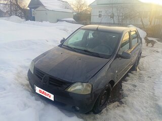 2009 Renault Logan I, серый, 175000 рублей, вид 1