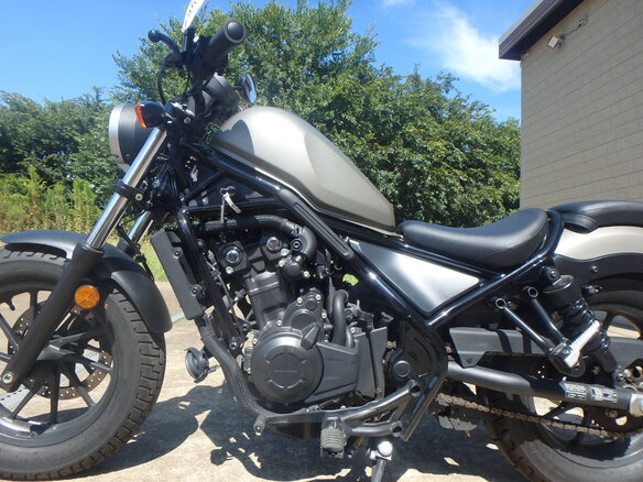 2017 Honda Rebel 500, серый, 700000 рублей - вид 11