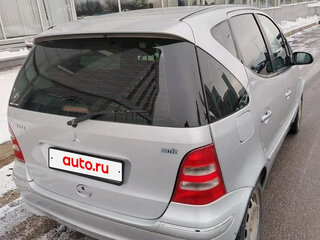 2002 Mercedes-Benz A-Класс 160 I (W168) Рестайлинг, серебристый, 445000 рублей, вид 3