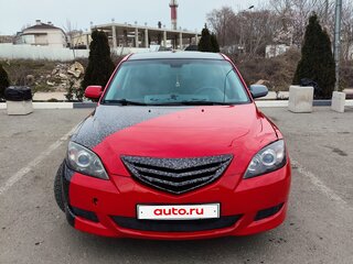 2008 Mazda 3 I (BK) Рестайлинг, красный, 400000 рублей, вид 2