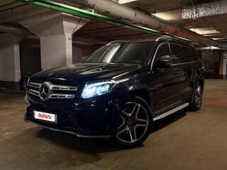 2018 Mercedes-Benz GLS 350 d I (X166), чёрный, 4350000 рублей, вид 2