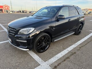 2012 Mercedes-Benz M-Класс AMG 63 AMG III (W166), чёрный, 3600000 рублей, вид 1