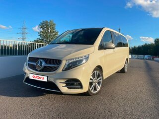 2020 Mercedes-Benz V-Класс Extra Long 250 d экстра длинный III (W447) Рестайлинг, бежевый, 4400000 рублей, вид 3