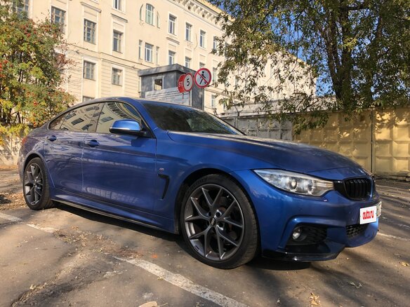 2014 BMW 4 серии Gran Coupe 428i xDrive F32/F33/F36, синий, 2399999 рублей - вид 5