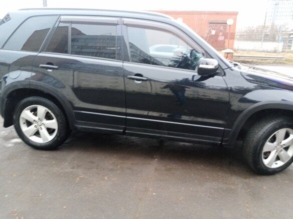 2008 Suzuki Grand Vitara II, чёрный, 910000 рублей - вид 12