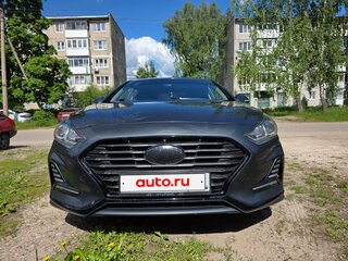 2018 Hyundai Sonata VII (LF) Рестайлинг, серый, 1700000 рублей, вид 1