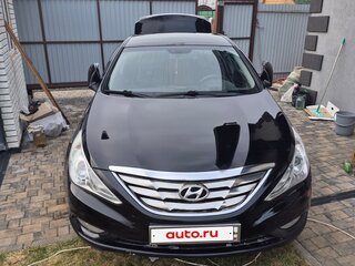 2010 Hyundai Sonata VI (YF), чёрный, 999999 рублей, вид 3