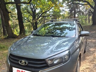 2018 Lada (ВАЗ) Vesta SW I, серый, 770000 рублей, вид 5