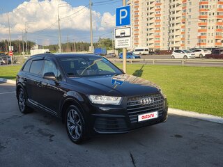 2018 Audi Q7 II (4M), чёрный, 4350000 рублей, вид 2