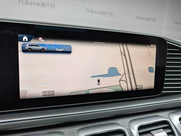 2026 Mercedes-Benz GLS 450 d II (X167) Рестайлинг, серый - вид 12