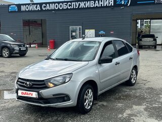 2019 Lada (ВАЗ) Granta I Рестайлинг, серебристый, 560000 рублей, вид 1