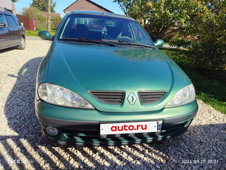 2003 Renault Megane I Рестайлинг, зелёный, 200000 рублей, вид 1
