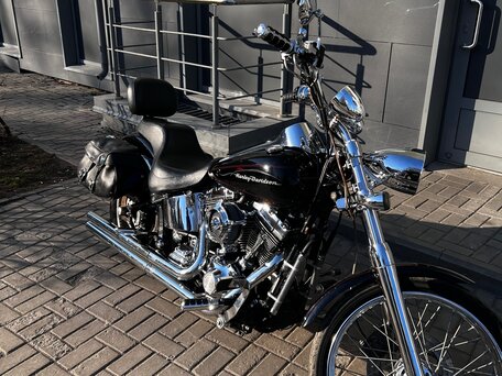 2002 Harley-Davidson Softail Deuce, чёрный, 600000 рублей, вид 3