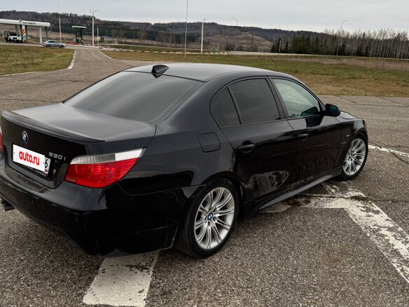 2005 BMW 5 серии 530i V (E60/E61), синий, 1290000 рублей - вид 4