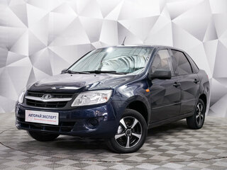 2013 Lada (ВАЗ) Granta I, синий, 420000 рублей, вид 1