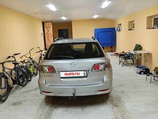 2006 Mazda 6 I (GG) Рестайлинг, серебристый, 460000 рублей, вид 5