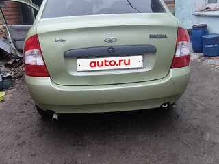 2006 Lada (ВАЗ) Kalina I, зелёный, 125000 рублей, вид 2