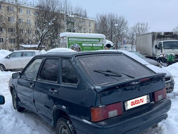 2008 Lada (ВАЗ) 2114, зелёный, 120000 рублей - вид 2