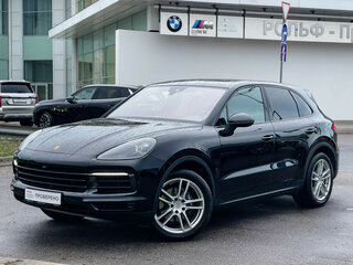 2019 Porsche Cayenne III, чёрный, 6682500 рублей, вид 1