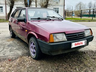1999 Lada (ВАЗ) 2109, красный, 80000 рублей, вид 2