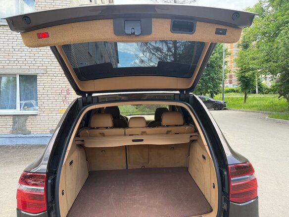 2008 Porsche Cayenne S I Рестайлинг (957), коричневый, 1200000 рублей - вид 5