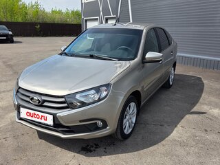 2020 Lada (ВАЗ) Granta I Рестайлинг, серый, 830000 рублей, вид 1