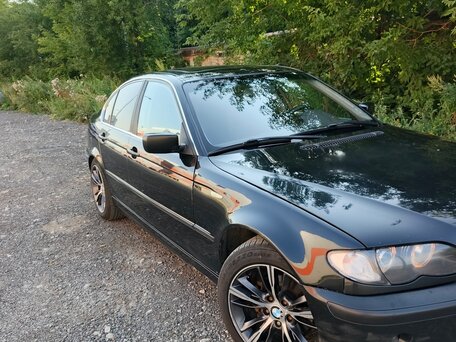 2003 BMW 3 серии N42 316i IV (E46) Рестайлинг, чёрный, 560000 рублей, вид 5