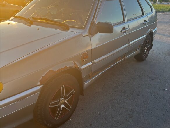 2006 Lada (ВАЗ) 2114, серый, 110000 рублей - вид 2
