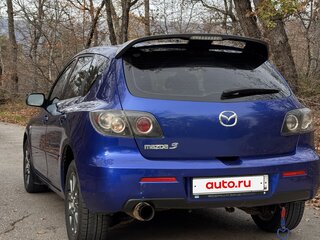 2006 Mazda 3 I (BK) Рестайлинг, синий, 550000 рублей, вид 4