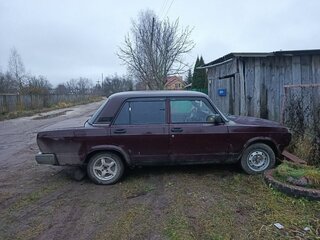 2007 Lada (ВАЗ) 2107, пурпурный, 75000 рублей, вид 4