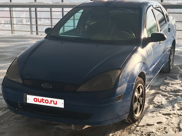 2000 Ford Focus I (North America), синий - вид 13