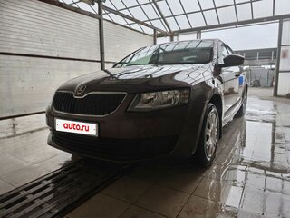 2015 Skoda Octavia III (A7), коричневый, 600000 рублей, вид 2
