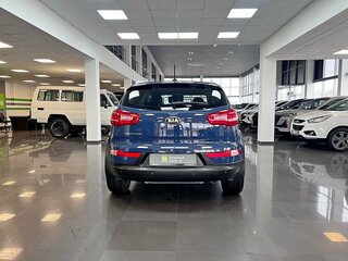 2012 Kia Sportage III, синий, 1450000 рублей, вид 4