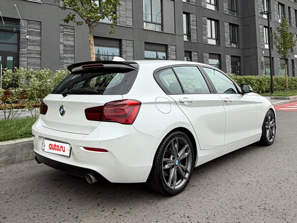 2017 BMW 1 серии 118i II (F20/F21) Рестайлинг 2, белый