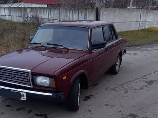 2007 Lada (ВАЗ) 2107, пурпурный, 170000 рублей, вид 2