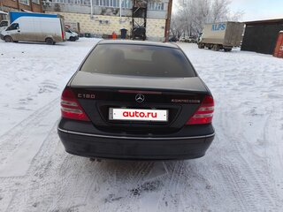 2006 Mercedes-Benz C-Класс 180 II (W203) Рестайлинг, чёрный, 800000 рублей, вид 4