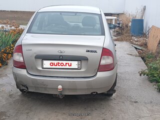 2007 Lada (ВАЗ) Kalina I, серебристый, 175000 рублей, вид 3