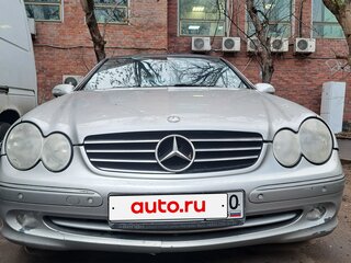 2003 Mercedes-Benz CLK-Класс 200 II (W209), серый, 1295000 рублей, вид 2