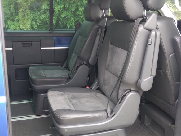 2007 Volkswagen Multivan T5, синий - вид 15