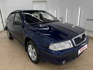 2003 Skoda Octavia I (A4) Рестайлинг, синий, 309000 рублей, вид 2