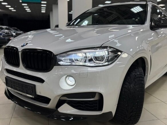 2017 BMW X6 M50d II (F16), белый, 3200000 рублей - вид 12