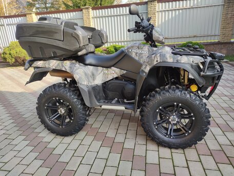 2016 Suzuki KingQuad 750, зелёный, 1150000 рублей, вид 3