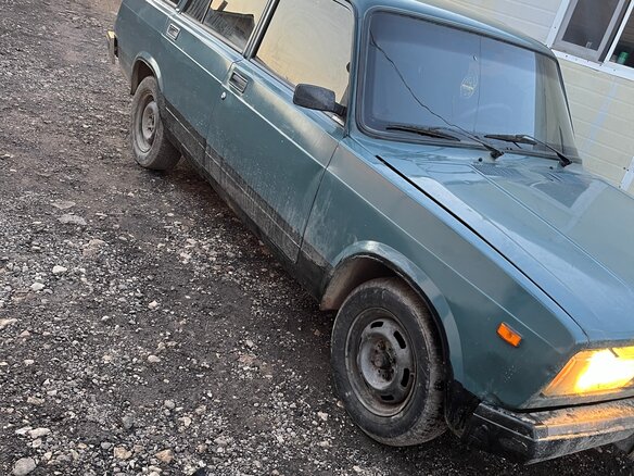 2007 Lada (ВАЗ) 2104, зелёный, 100000 рублей