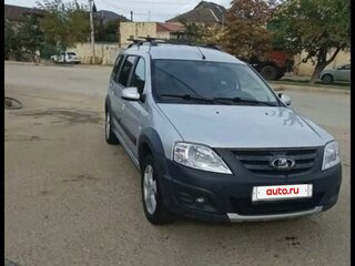 2020 Lada (ВАЗ) Largus Cross CNG I, серебристый, 900000 рублей, вид 3